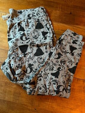 Torrid Disney Gray and Black Disney Patterned Leggings-3